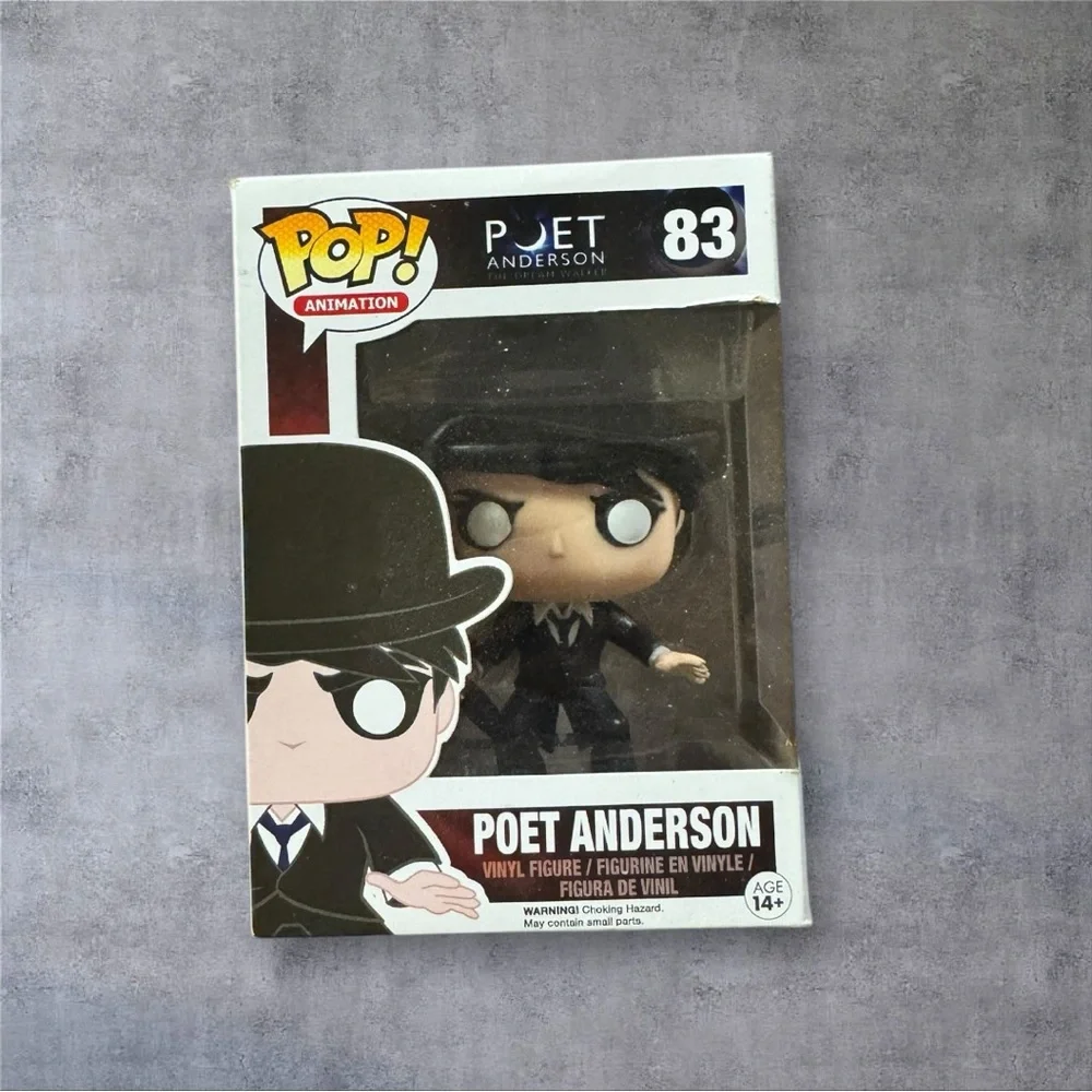 Funko Poet Anderson Figure in Black and White - Picture 1 of 3